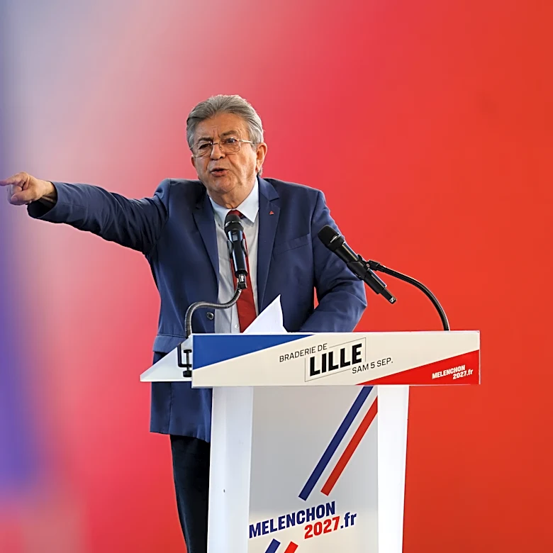 France's far-left presidential candidate cheers Gen Z school protests