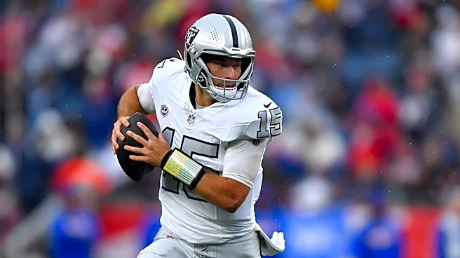 Fernando Mendoza makes NFL debut in Raiders' blowout loss to Patriots