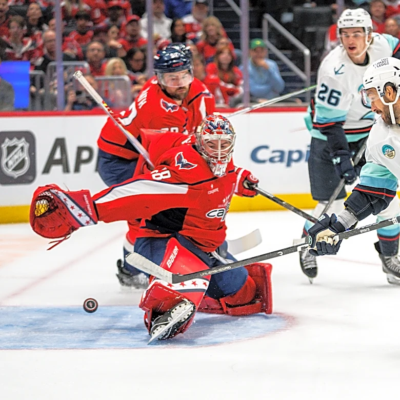 Kraken overcome Alex Ovechkin's first goal of the season to beat the Capitals 5-3