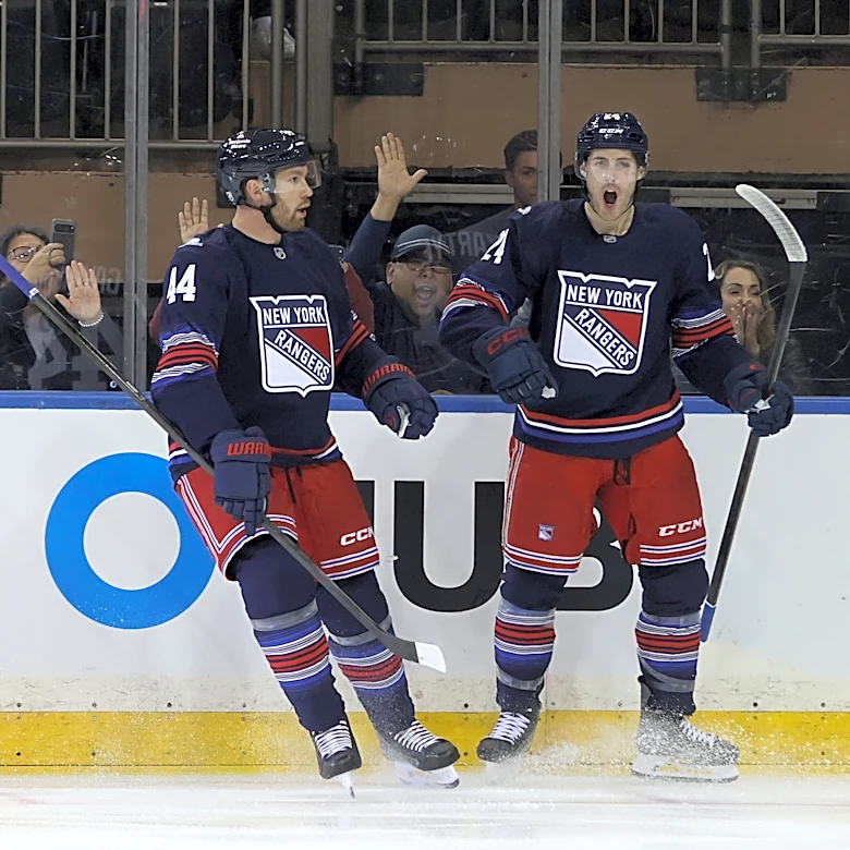 Kartye and Cuylle score 2 each as Rangers down Canucks 6-2 in first game since losing Shesterkin