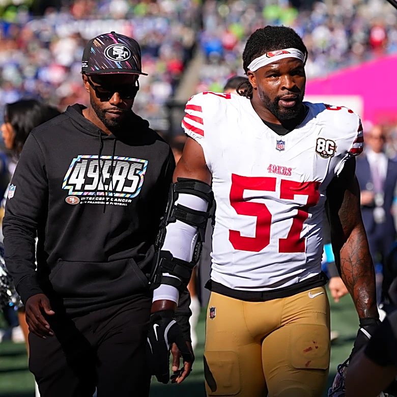 49ers LB Dre Greenlaw ejected after head-butting a Seahawks player