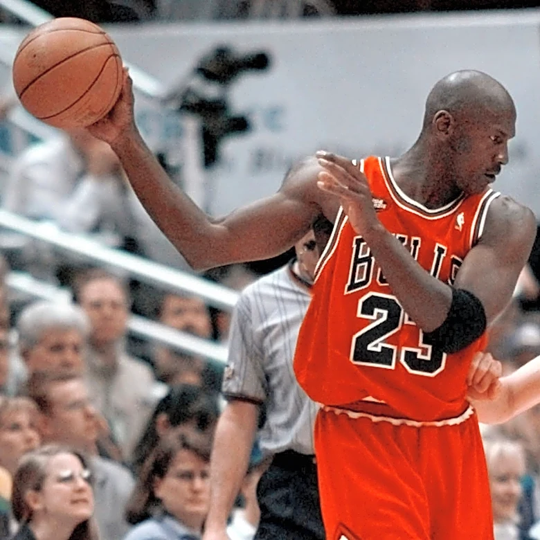 A Michael Jordan jersey from the 1998 NBA Finals has sold for $14 million, auction house says