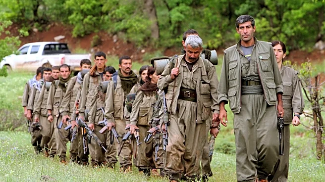 Kurdish PKK militants pull out of 4 camps in northern Iraq as part of peace process with Turkey