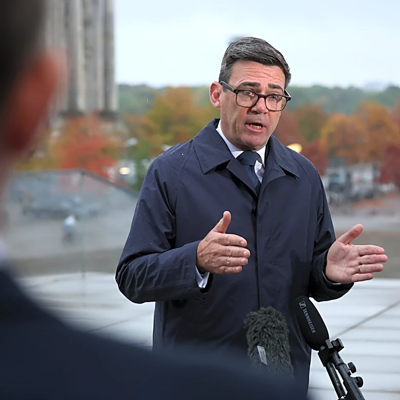 Burnham says Russian meddling in Europe shows need for closer UK-EU ties as he seeks a Brexit reset