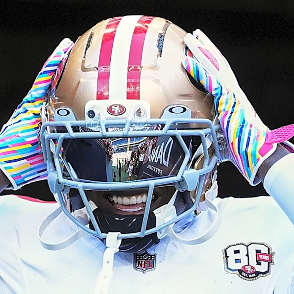 49ers receiver Deebo Samuel will miss time with hamstring injury