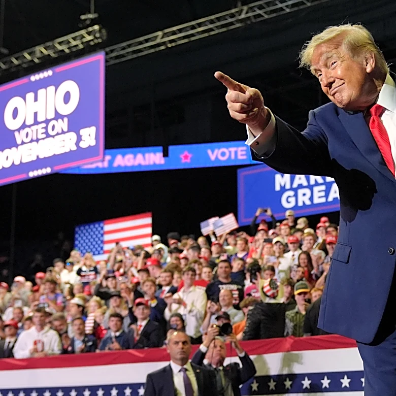 Trump attacks immigrants from Somalia and Haiti while rallying in Ohio for Republican candidates
