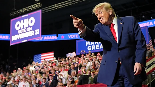 Trump attacks immigrants from Somalia and Haiti while rallying in Ohio for Republican candidates