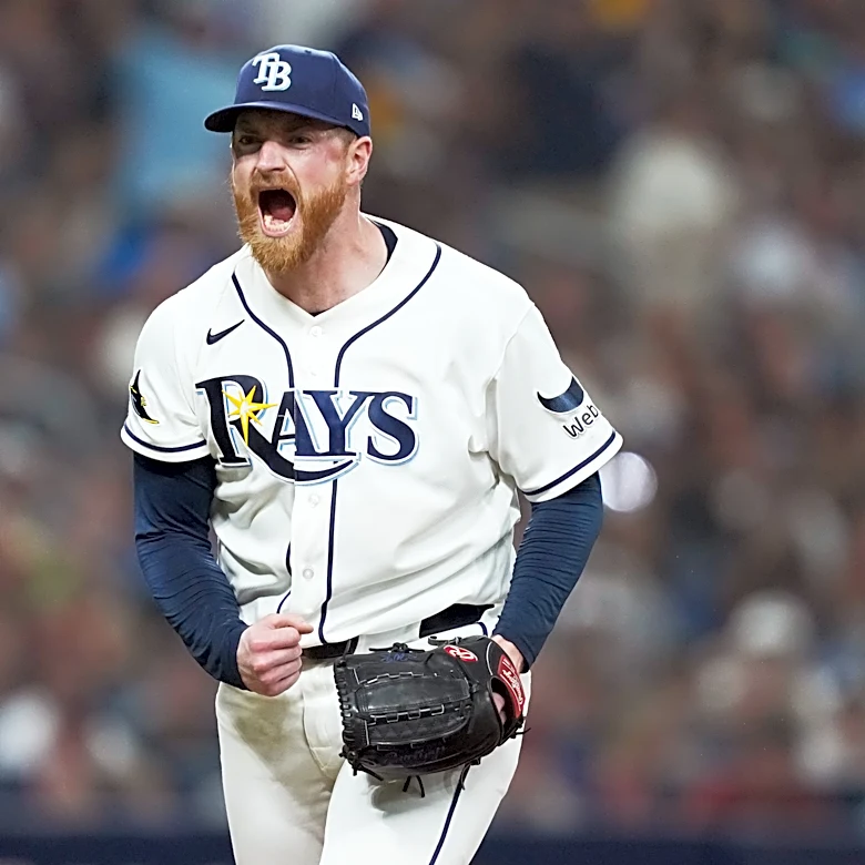 Chase DeLauter and José Ramírez lead the Guardians to a 7-3 win over the Rays in Game 1 of ALCS