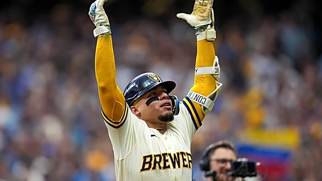 William Contreras is becoming a swaggy postseason star for the Brewers with his slow home run trots