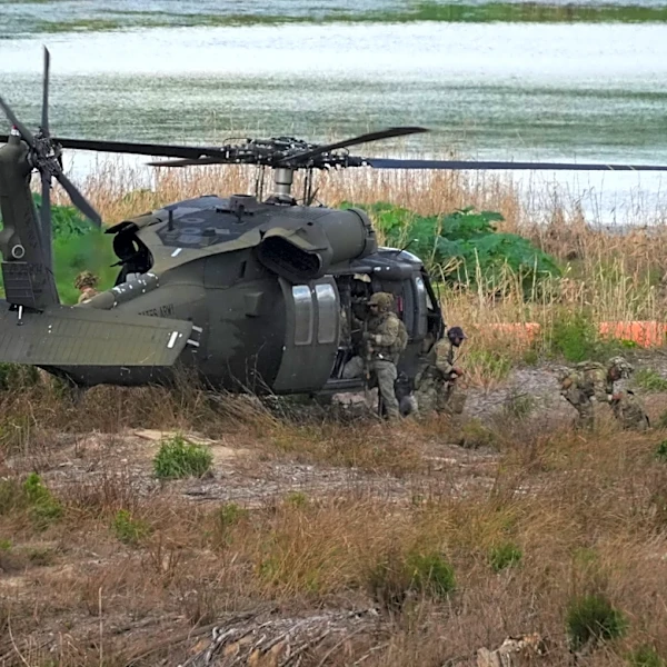 After surging troops to the border, US Army showcases a quieter Rio Grande