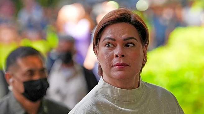 Prosecutors drop 3 impeachment charges against Philippine VP Duterte to speed up trial