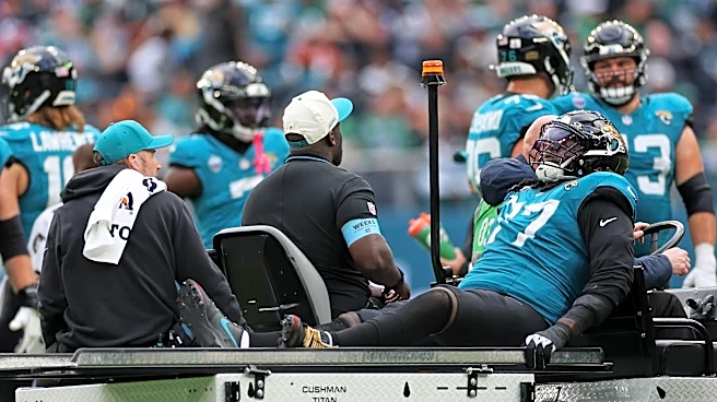 Jaguars LT Anton Harrison to have arthroscopic knee surgery and will miss weeks, maybe months