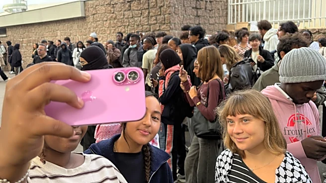 Greta Thunberg backs French high school protests over run-down schools