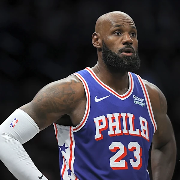 Philadelphia's LeBron James knows how to handle a star-studded roster, like what the 76ers built