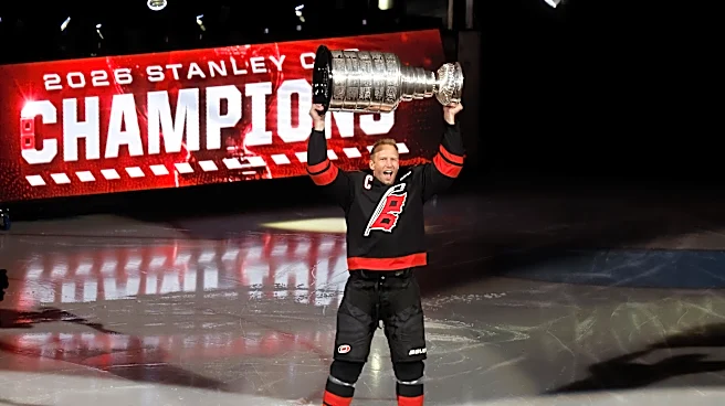 Hurricanes captain and reigning playoff MVP Jordan Staal is out 1-2 months with a torn calf muscle