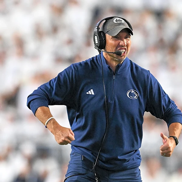 Penn State, winless in the Big 10, is looking for answers up front with trip to Michigan looming