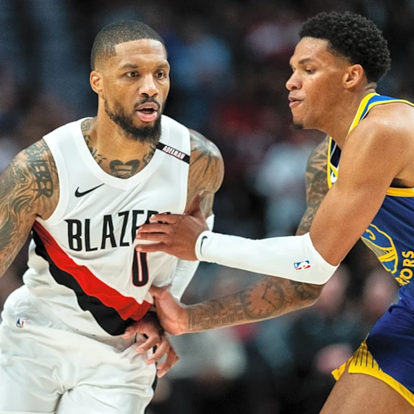 Damian Lillard is back on the court for the Trail Blazers with something to prove