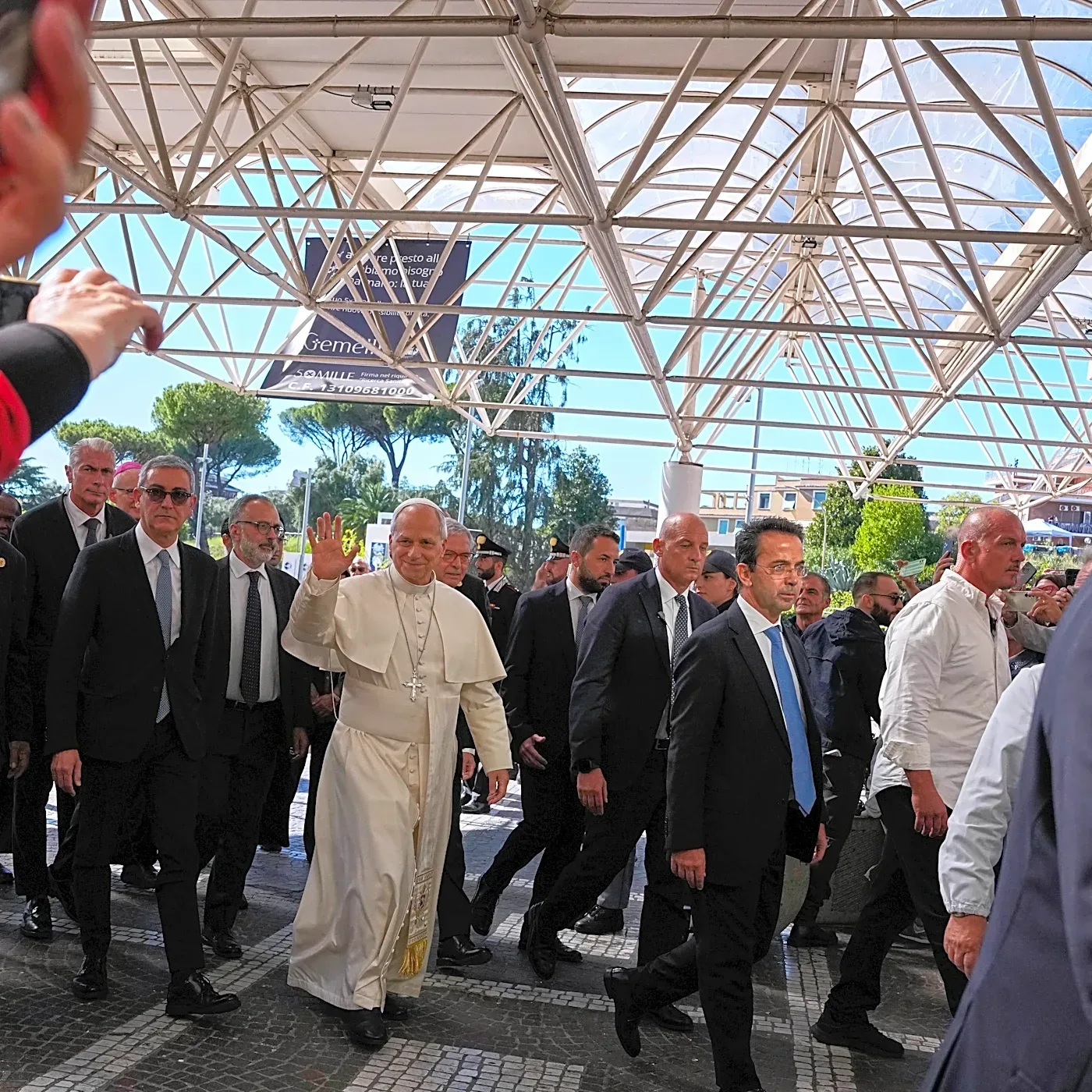 Pope Leo spent 'a tranquil night' in the hospital after cancer surgery, Vatican says