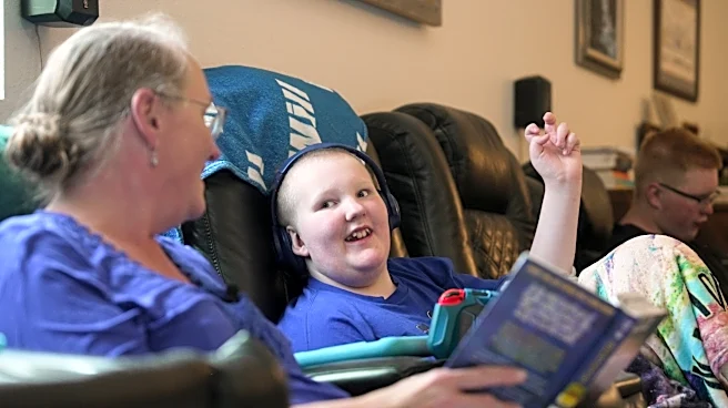 Her son has serious disabilities. She believes she's the best person to teach him
