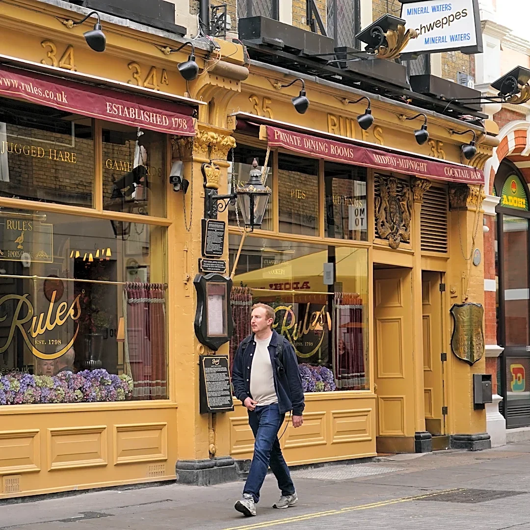 London's oldest restaurant Rules donated to Europe's biggest conservation charity