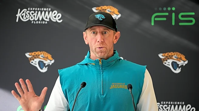 Jags coach Liam Coen says costly delay-of-game penalties vs. Eagles were 'directly on me'