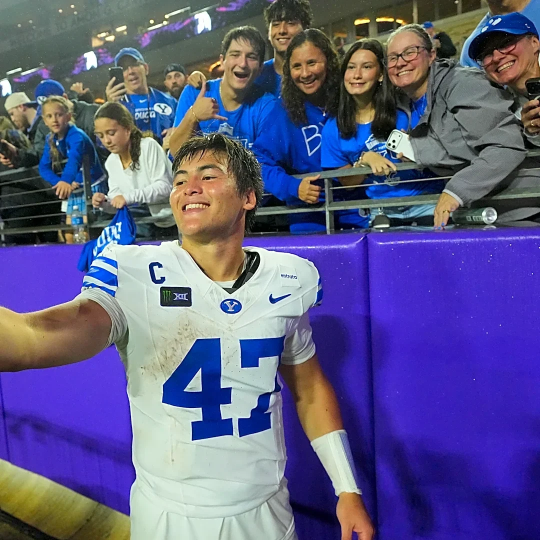 Bear Bachmeier is latest to shine as No. 8 BYU adds to its quarterback factory mystique