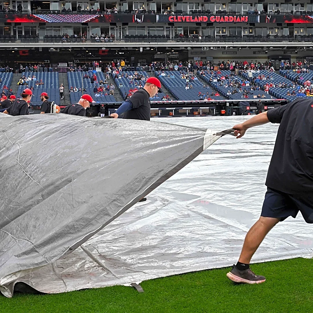 Rays, Guardians to play ALCS Game 3 in afternoon with rain forecast Thursday, NLCS also switched