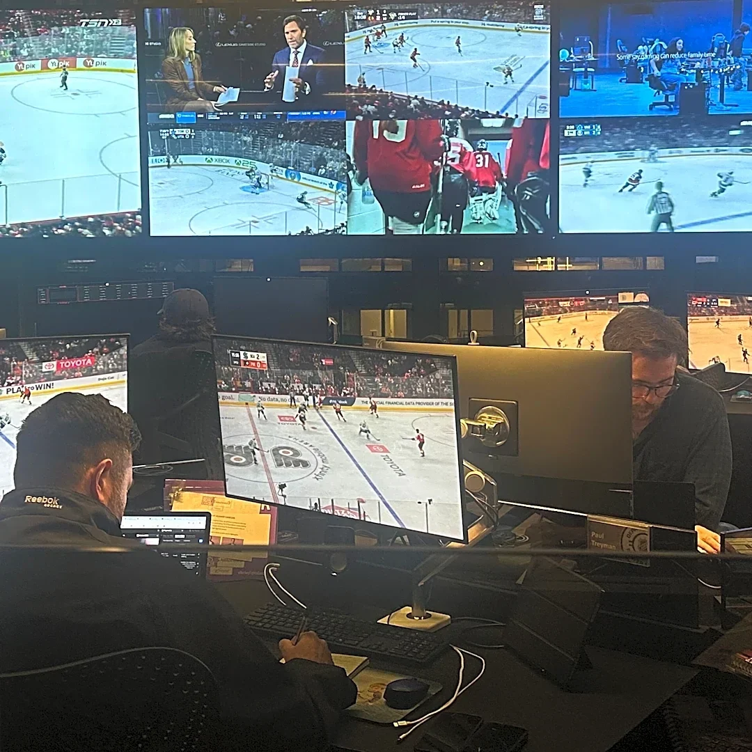A wall of screens, 32 teams and 1 mission: How NHL Player Safety tracks trouble in real time