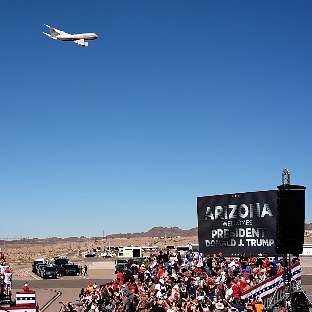 Trump parades new Air Force One, defends accepting the Qatari royal family's 747 gift