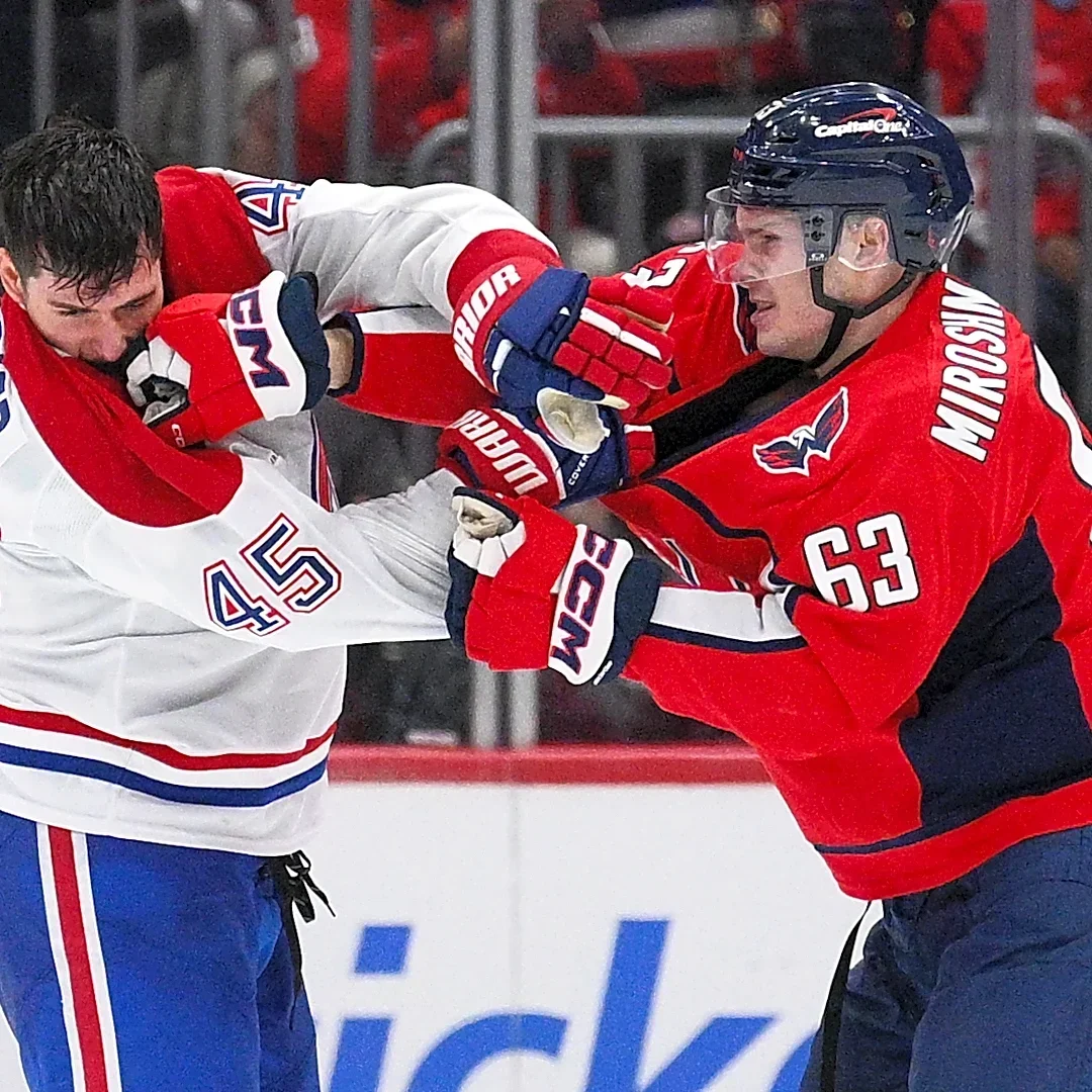 Alex Tuch has 2 goals and an assist in the Capitals' 5-4 win over the Canadiens
