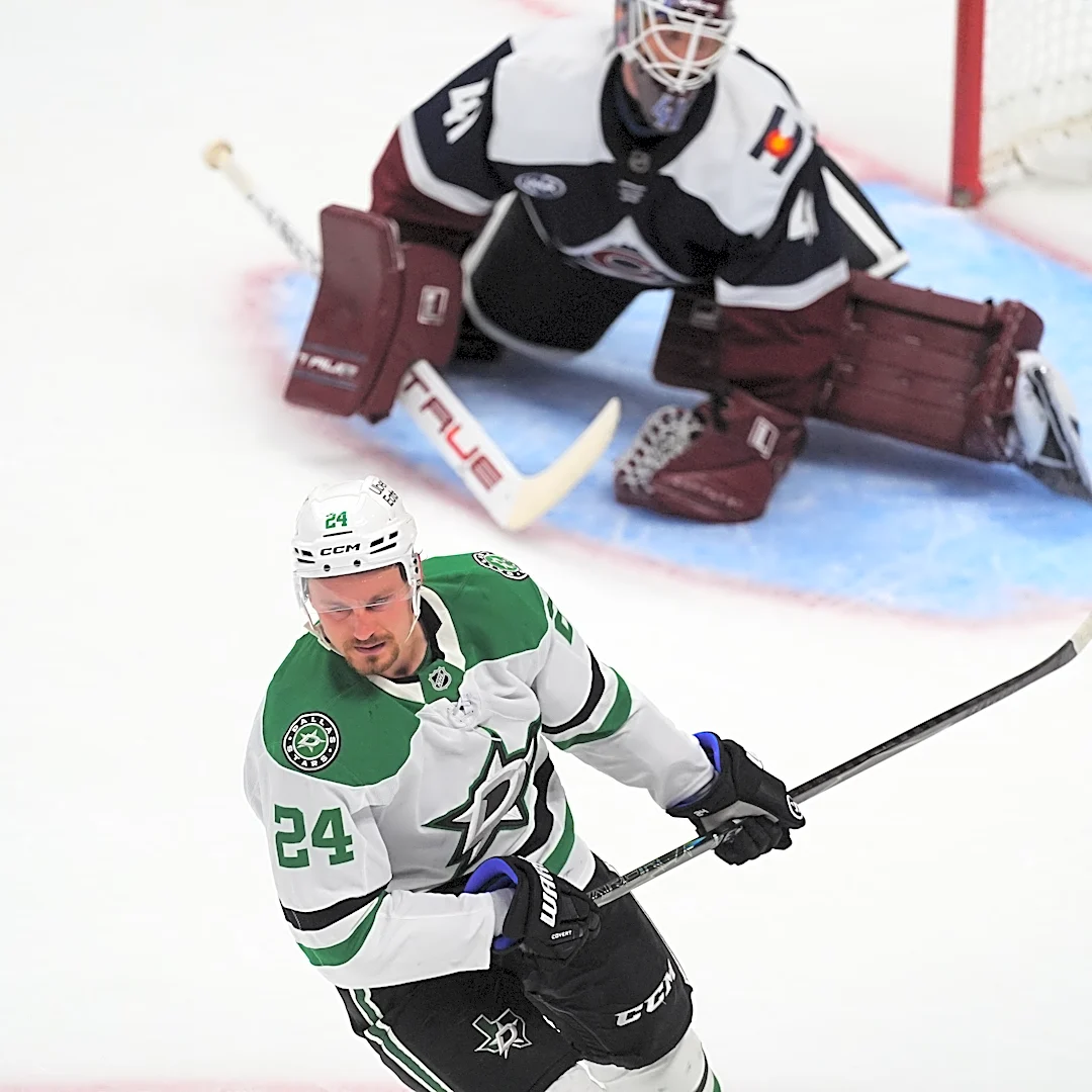 Roope Hintz scores in 4th round of shootout as Stars outlast Avalanche 3-2