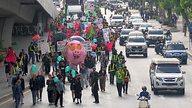 IMF-World Bank meetings draw modest protests in Bangkok over growing inequality