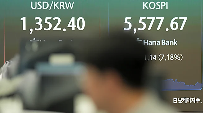 A tech sell-off drags stocks lower as markets in South Korea and Japan sink