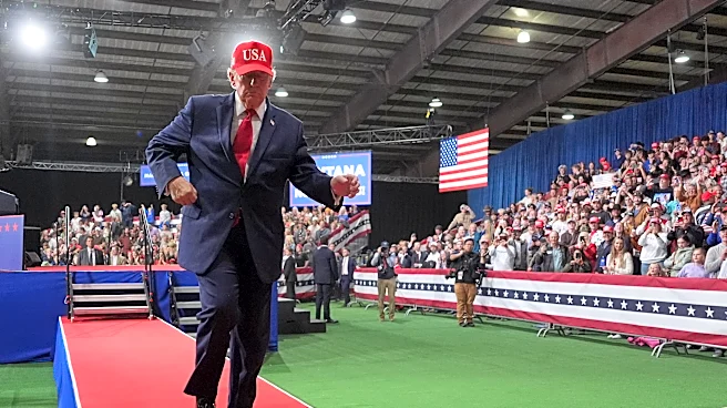 The Latest: AP-NORC poll: Strong majority of voters believes Trump is failing at home and abroad