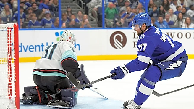 Victor Hedman's goal 2:07 into overtime lifts Lightning past Kraken 4-3