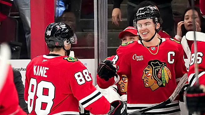 Blackhawks Patrick Kane sets NHL assist record for U.S.-born players with a helper on Bedard's goal
