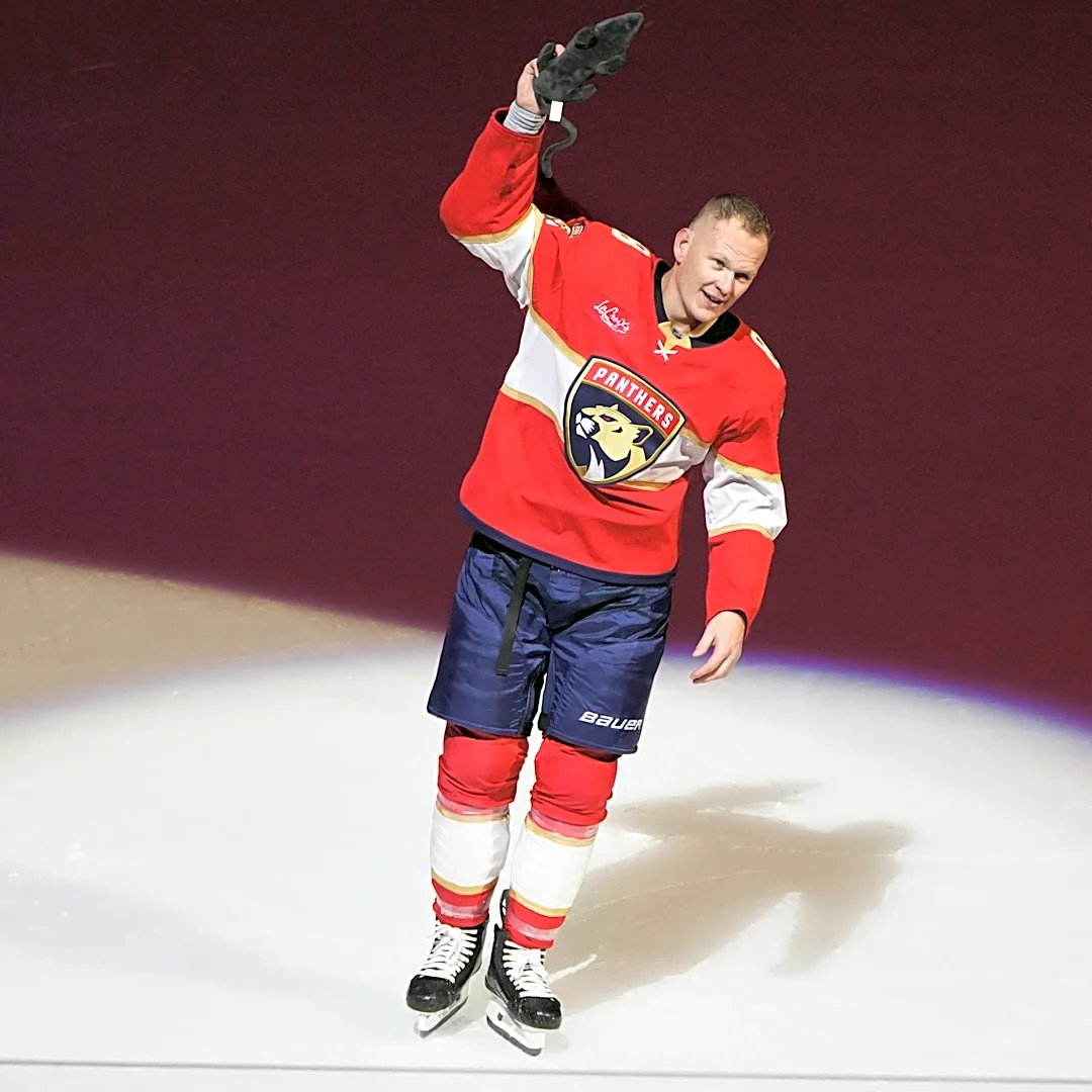 Brady Tkachuk becomes 3rd Florida player with back-to-back hat tricks