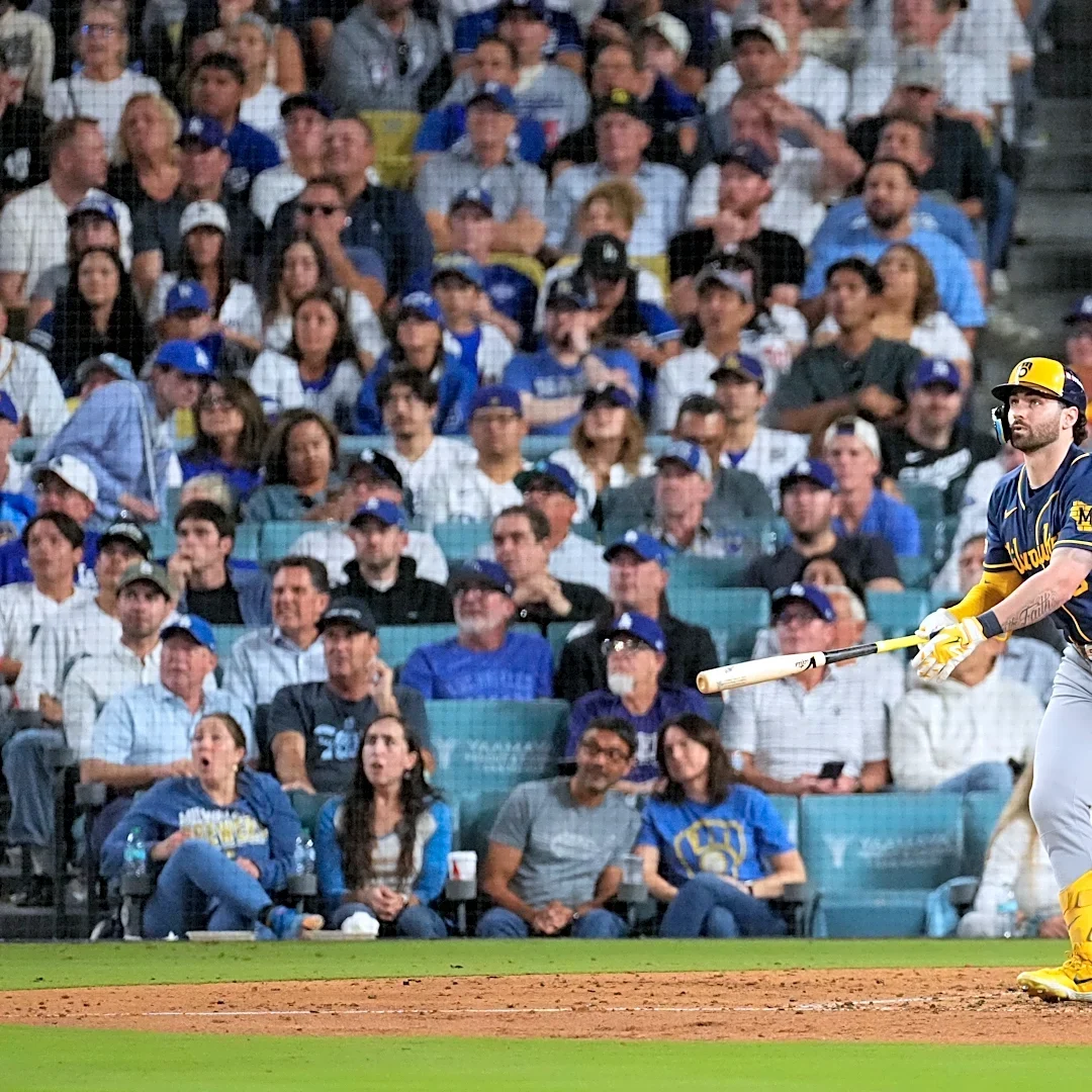 Brewers sweep the Dodgers in the NLCS to reach the World Series for the first time since 1982