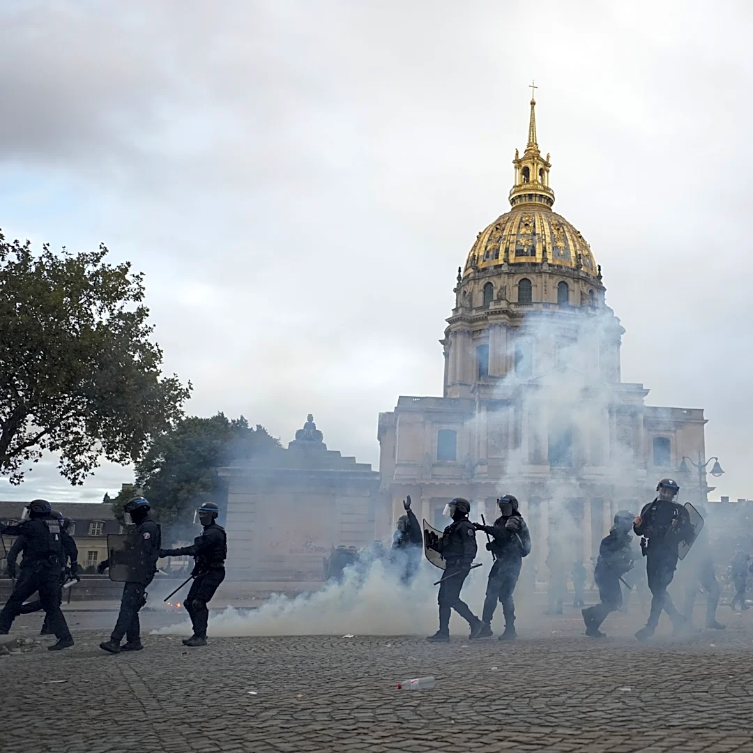 Policing of France's school protests clouds Macron's final months and sparks uproar