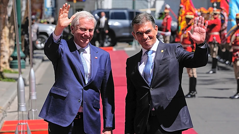 Chile's president makes first state visit to Bolivia in 71 years as region shifts right
