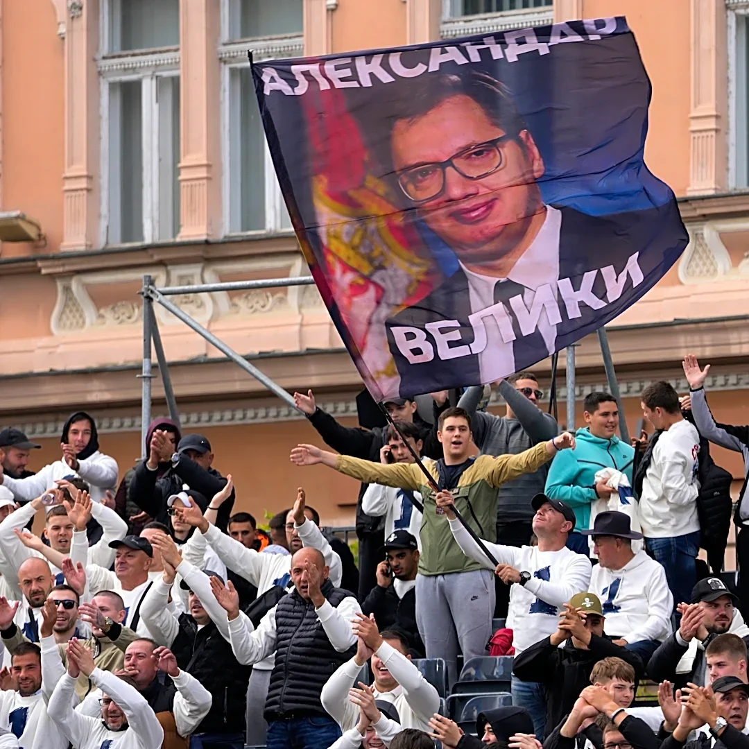 Serbian populist leader Aleksandar Vucic returns to tragedy-hit Novi Sad for preelection rally