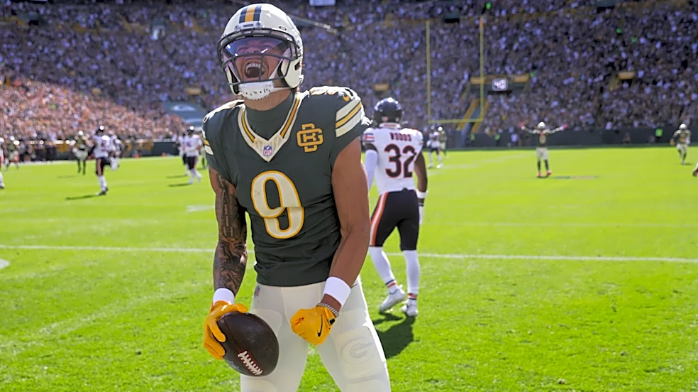 Packers receiver Christian Watson is healthy and having a breakout season