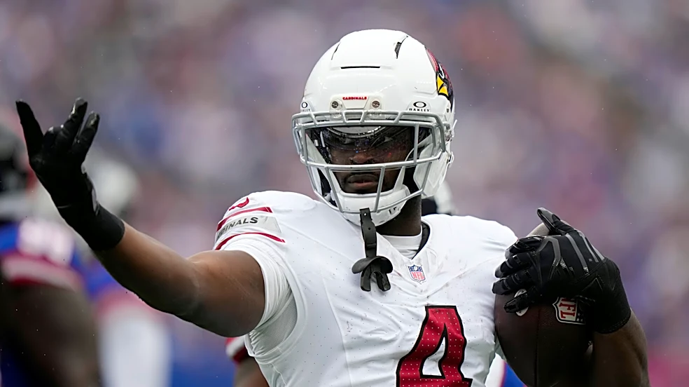 Cardinals' rookie RB Jeremiyah Love ruled out vs. Rams with lingering ankle injury