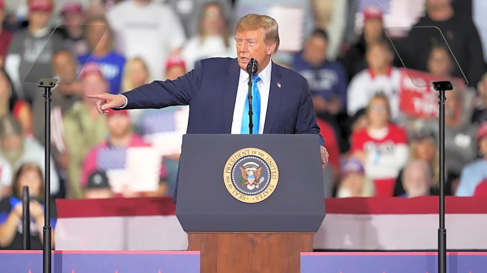 Trump touts his power at Kentucky rally to energize voters ahead of midterm elections
