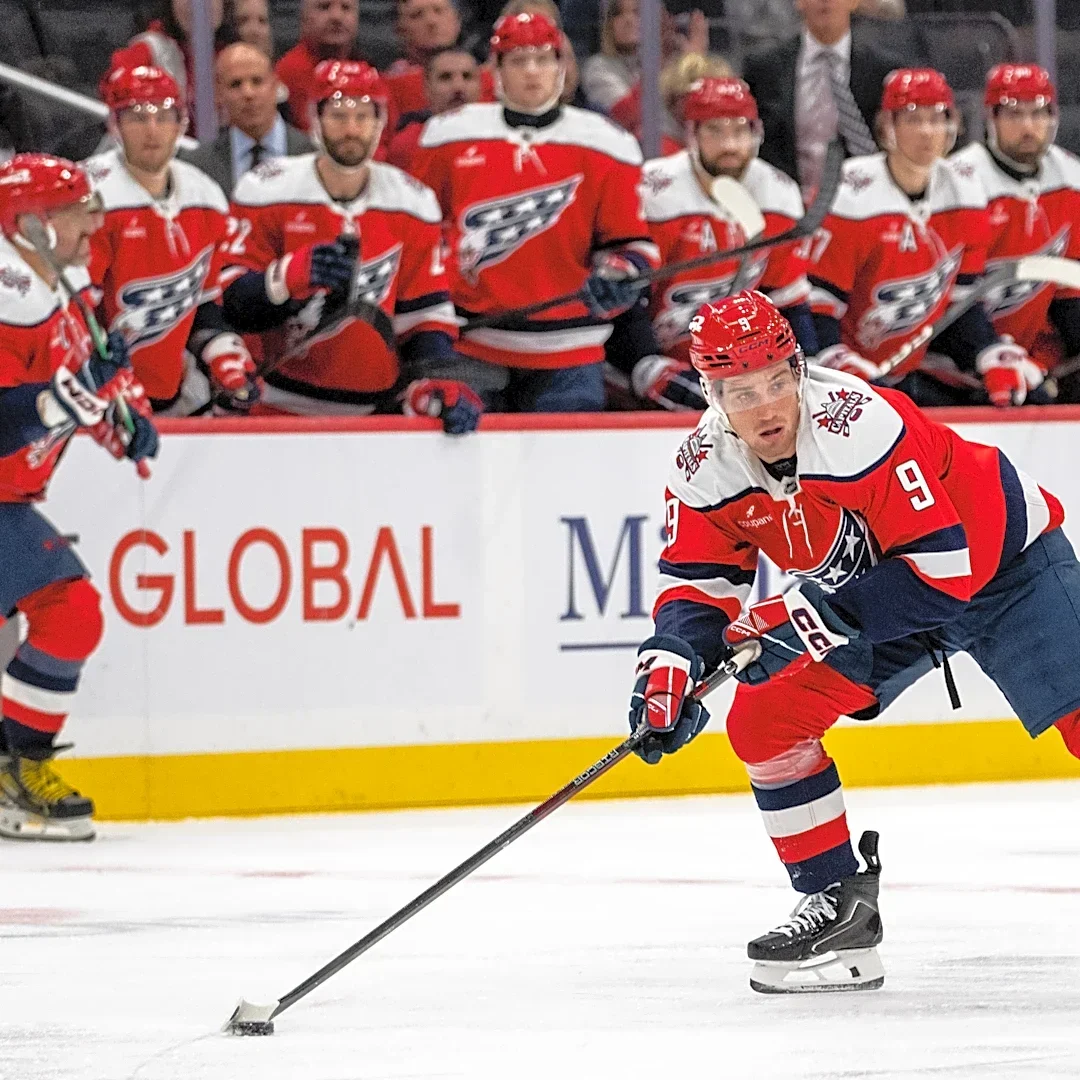 Ryan Leonard scores highlight-reel goal, leads the Capitals over the Devils 4-2