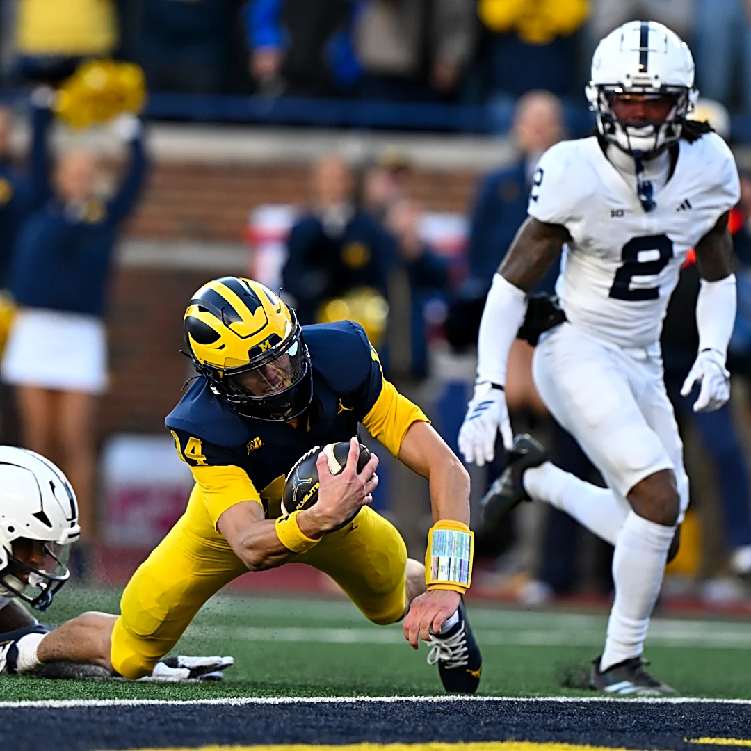 Michigan quarterback Bryce Underwood benched and replaced by Tommy Carr in win over Penn State