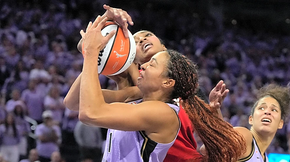 Valkyries won all season long with their swarming defense, hold down Dream to win WNBA Finals Game 1