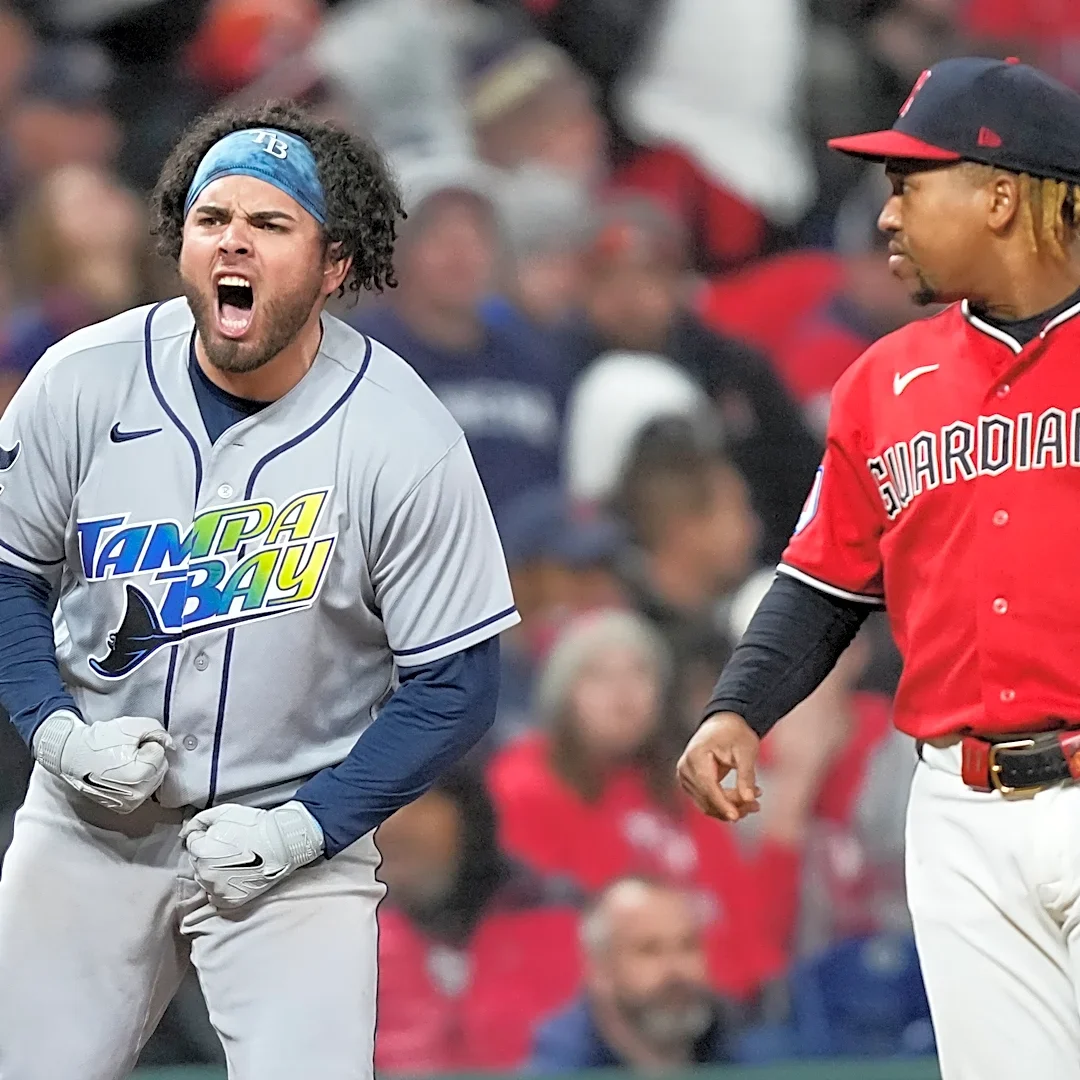 Rays capitalize on Guardians errors, win 7-3 to tie ALCS at 2-2