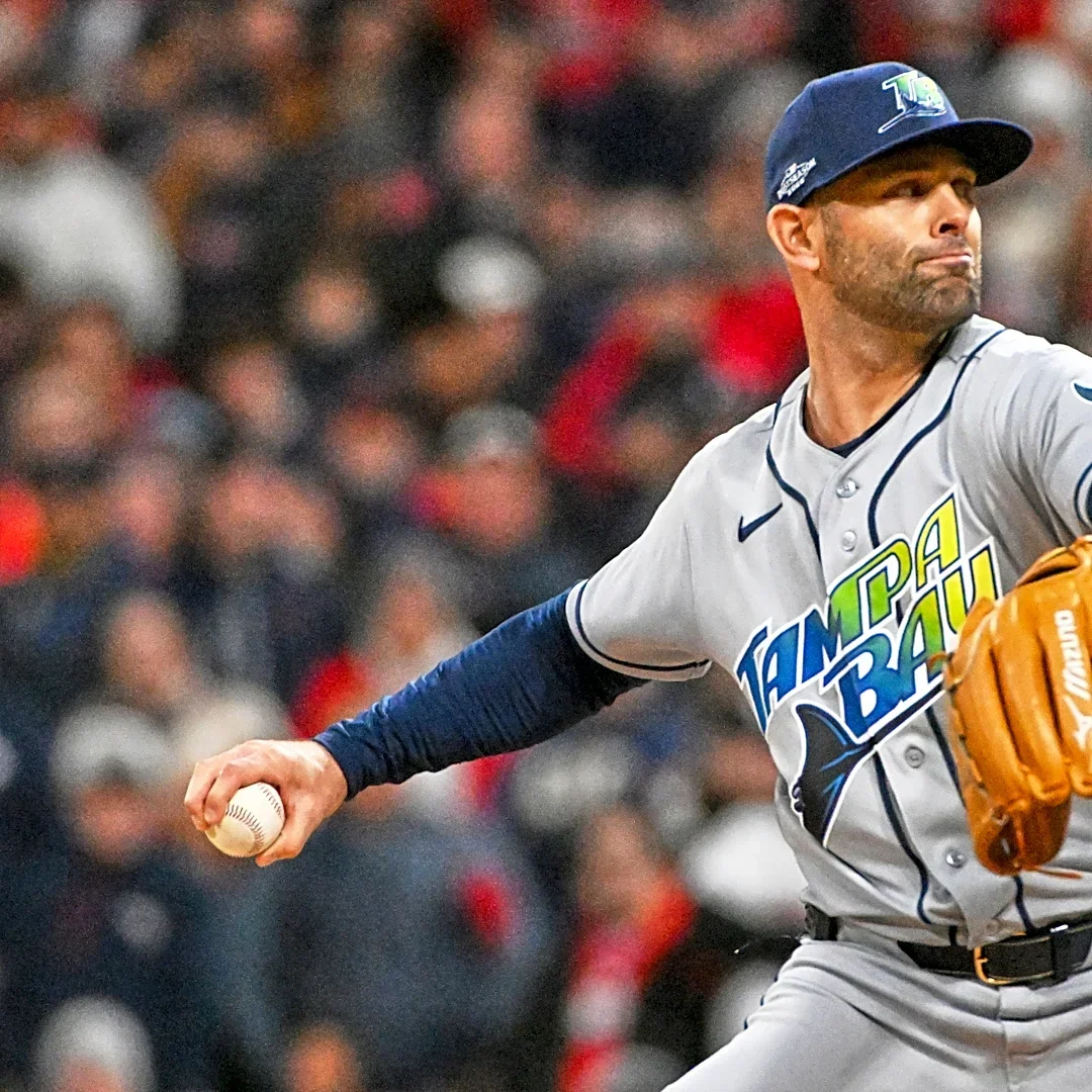 Rays pitcher Nick Martinez shuts down Guardians in Game 4 of ALCS to help even series