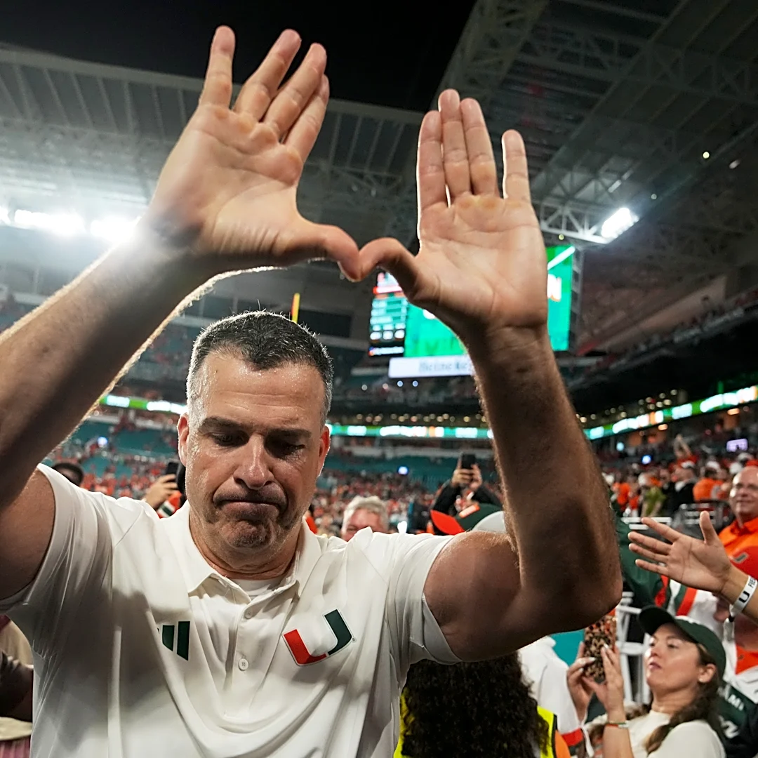 Hurricane warning: Miami poised for No. 1 after 5 of the top 7 teams lose in historic Top 25 day